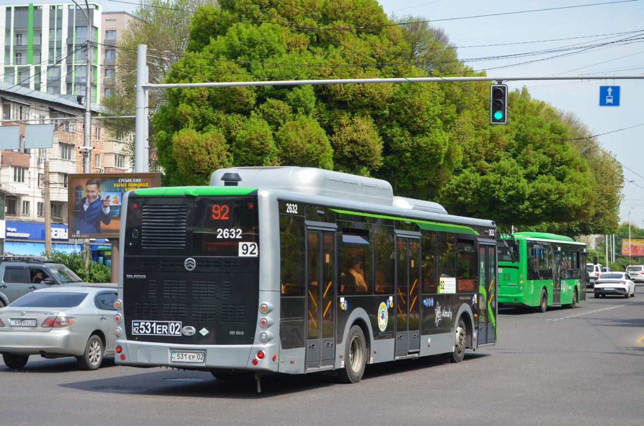 Almaty, Golden Dragon XML6125CN (Hyundai Trans Auto) # 2632