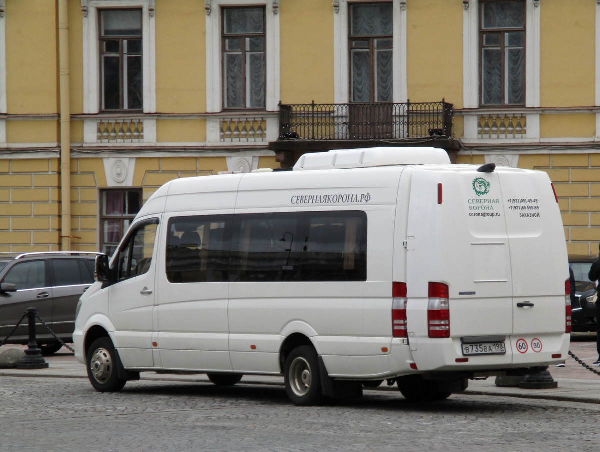 Санкт-Пецярбург, Луидор-223602 (MB Sprinter) № В 735 ВА 198
