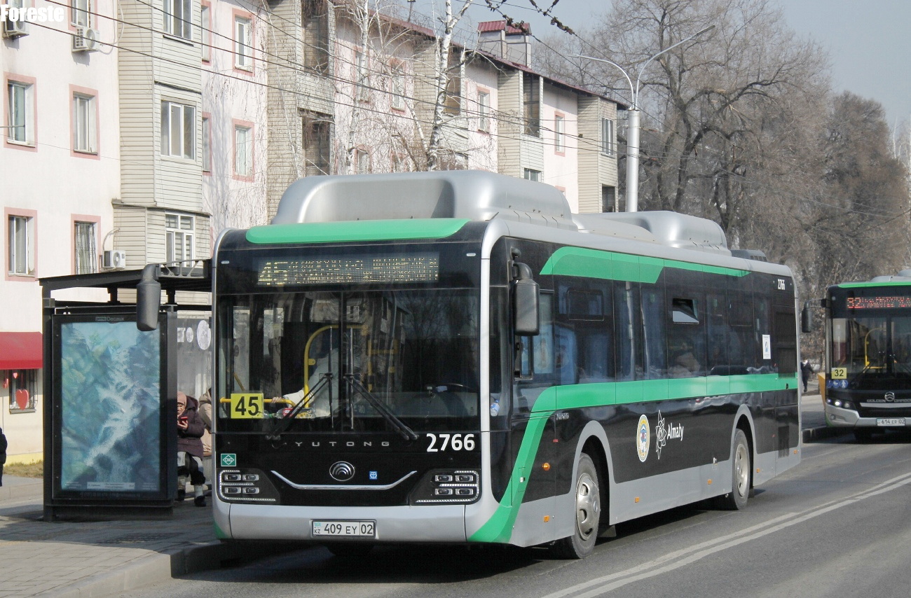 Almaty, Yutong ZK6126HG (QazTehna) # 2766