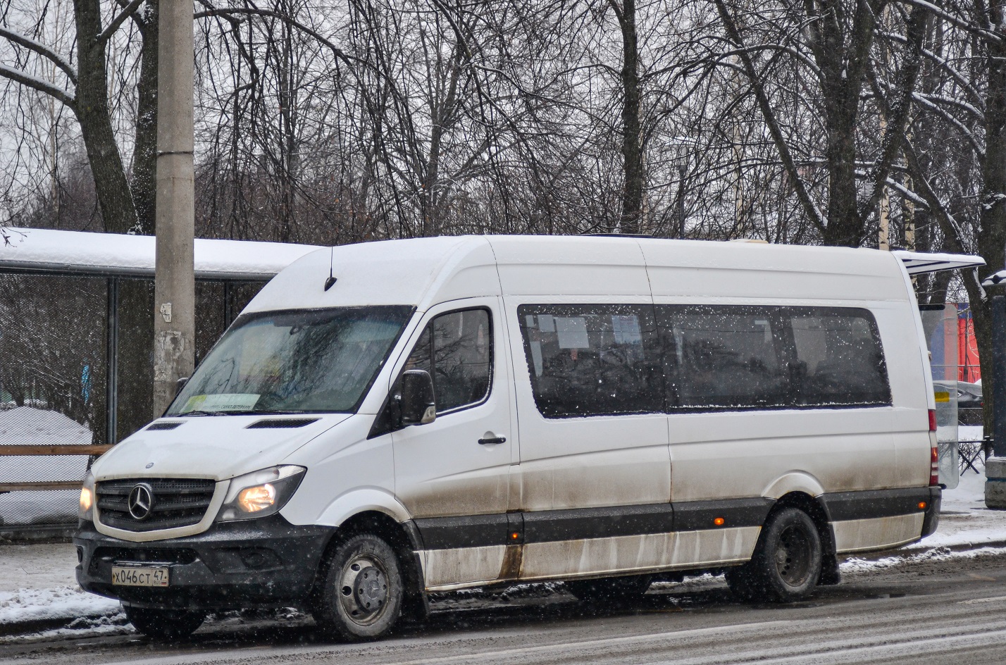 Volosovo, Luidor-22360C (MB Sprinter) # Х 046 СТ 47