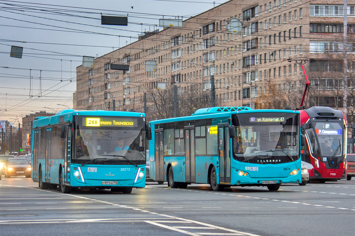 Saint Petersburg, MAZ-203.947 # 38272