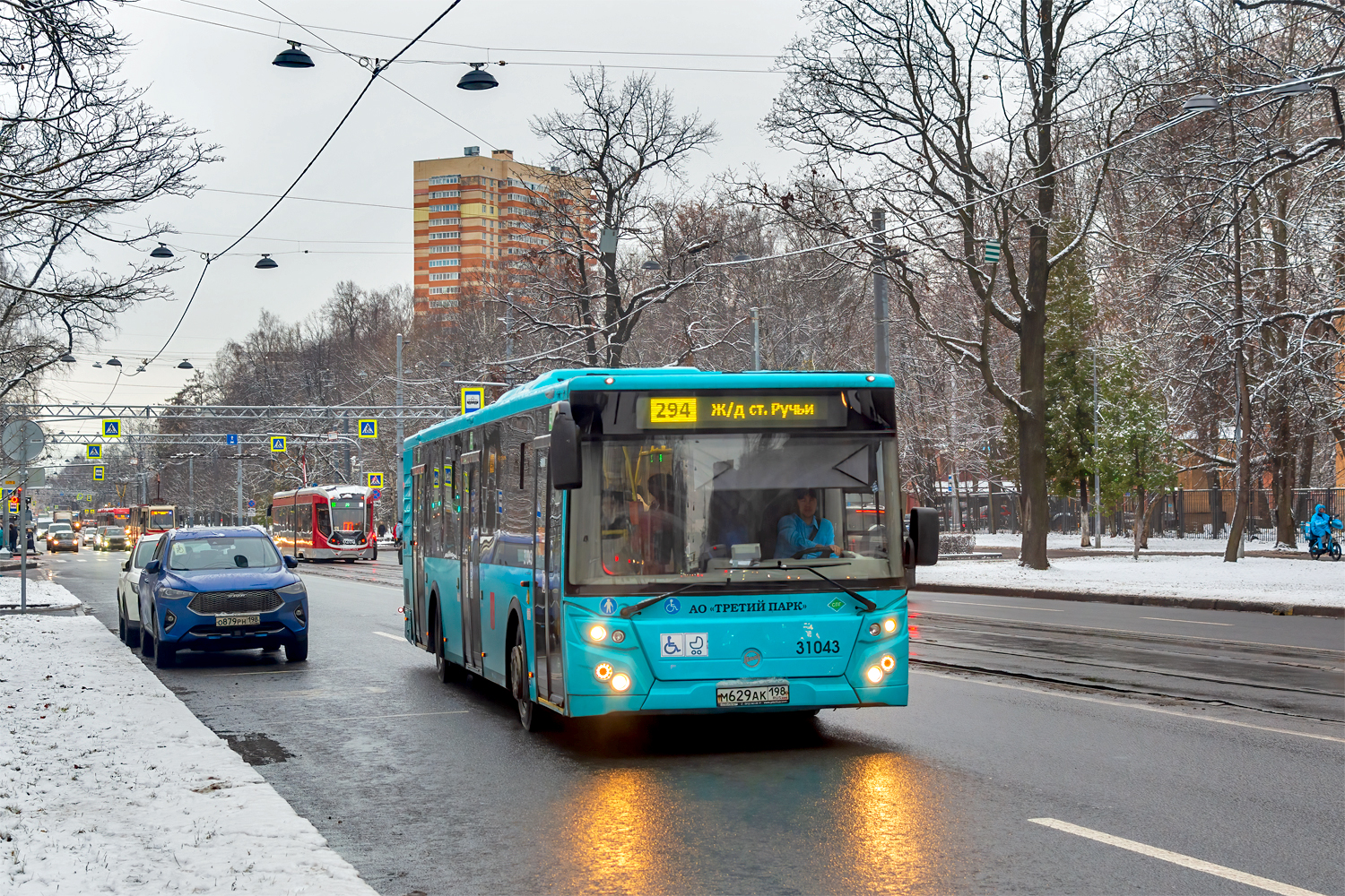 Saint Petersburg, LiAZ-5292.67 (LNG) # 31043