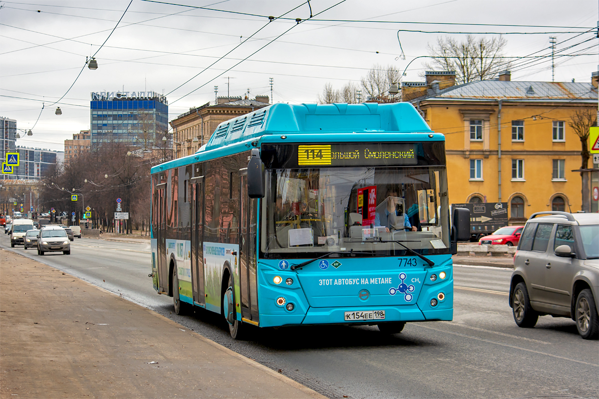 Saint Petersburg, LiAZ-5292.67 (CNG) # 7743