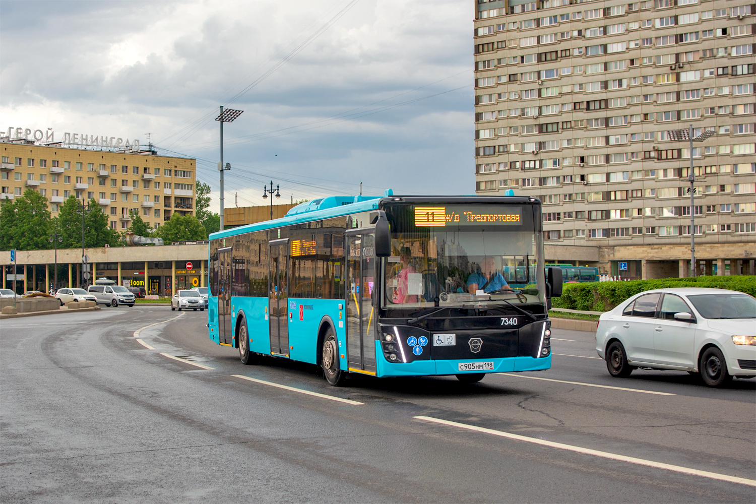Saint Petersburg, LiAZ-5292.65 # 7340