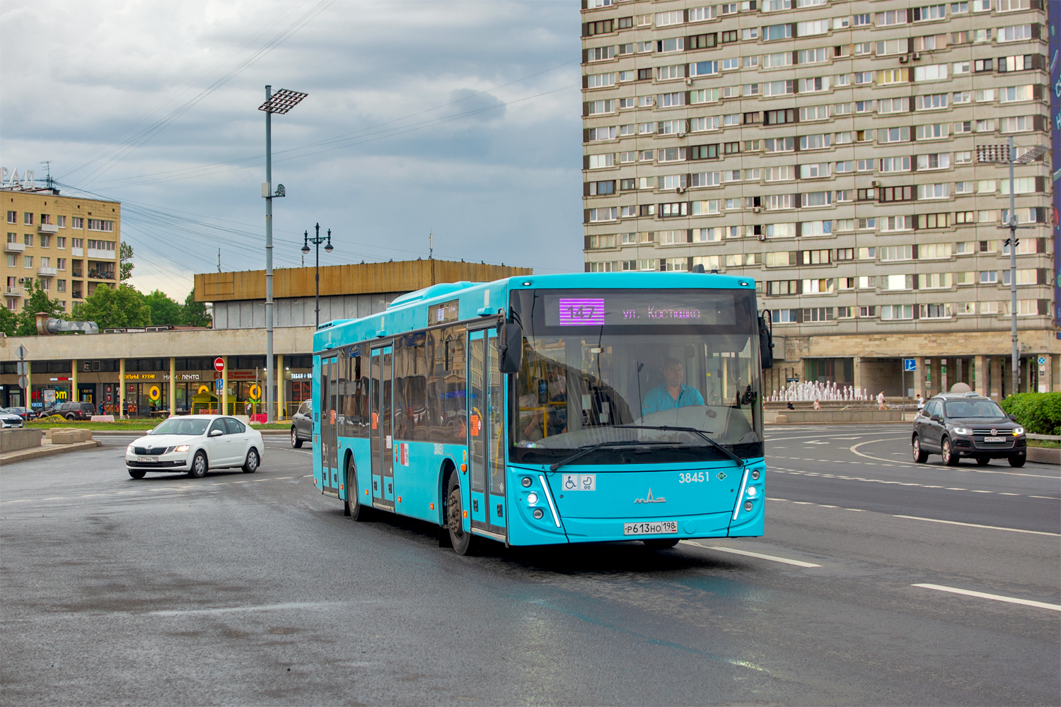 Saint Petersburg, MAZ-203.947 # 38451