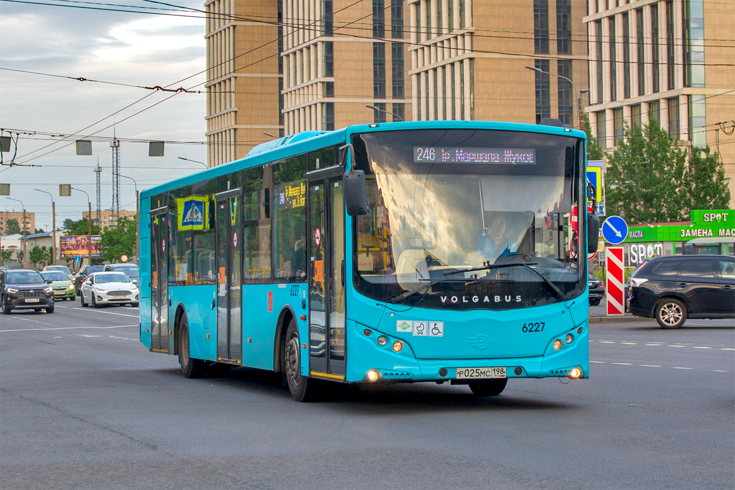 Saint Petersburg, Volgabus-5270.G2 (LNG) # 6227