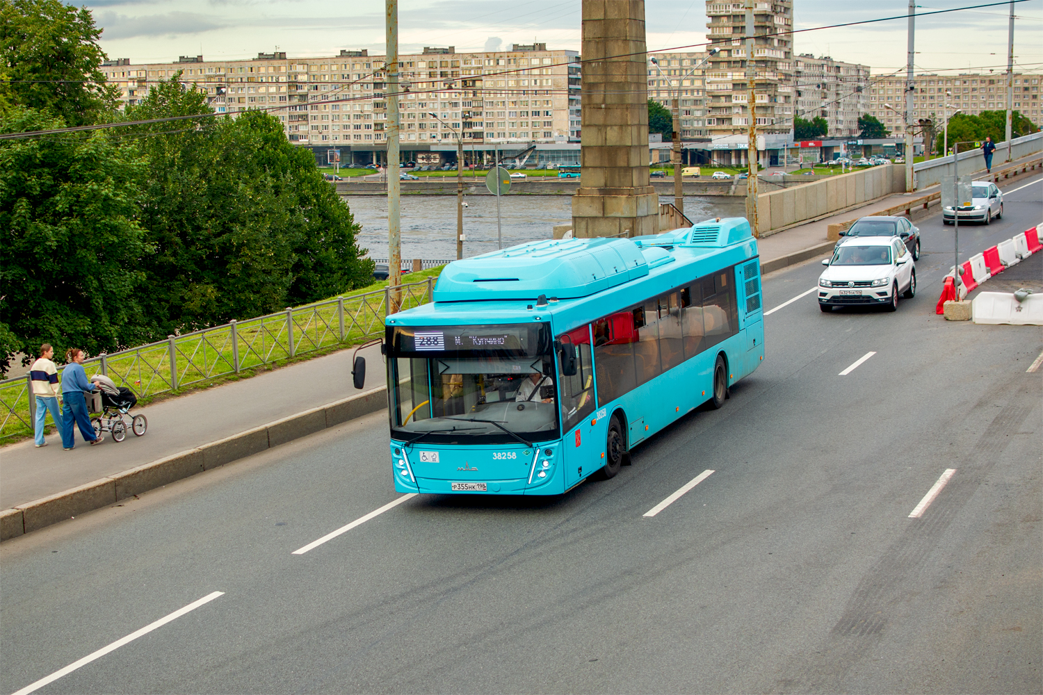 Saint Petersburg, MAZ-203.948 # 38258