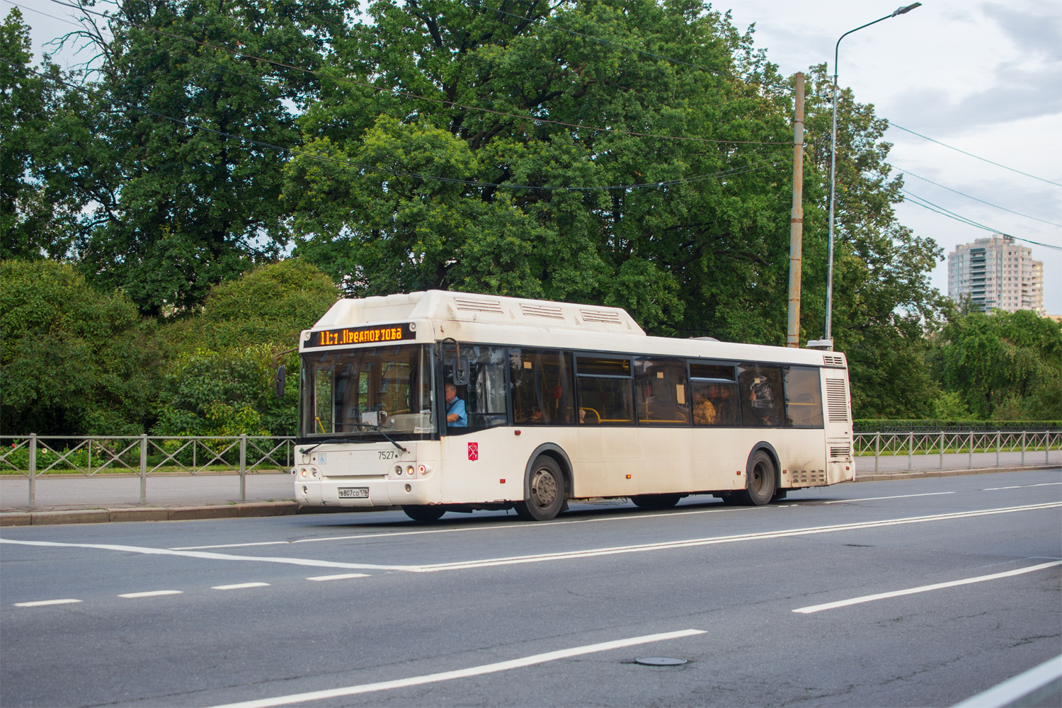 Saint Petersburg, LiAZ-5292.71 # 7527