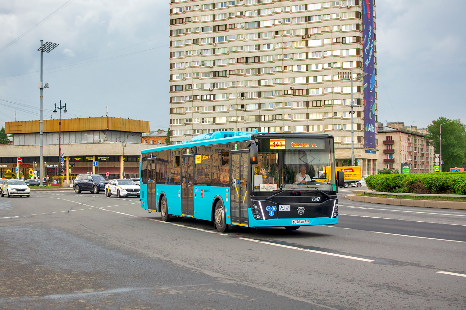 Saint Petersburg, LiAZ-5292.65 # 7347