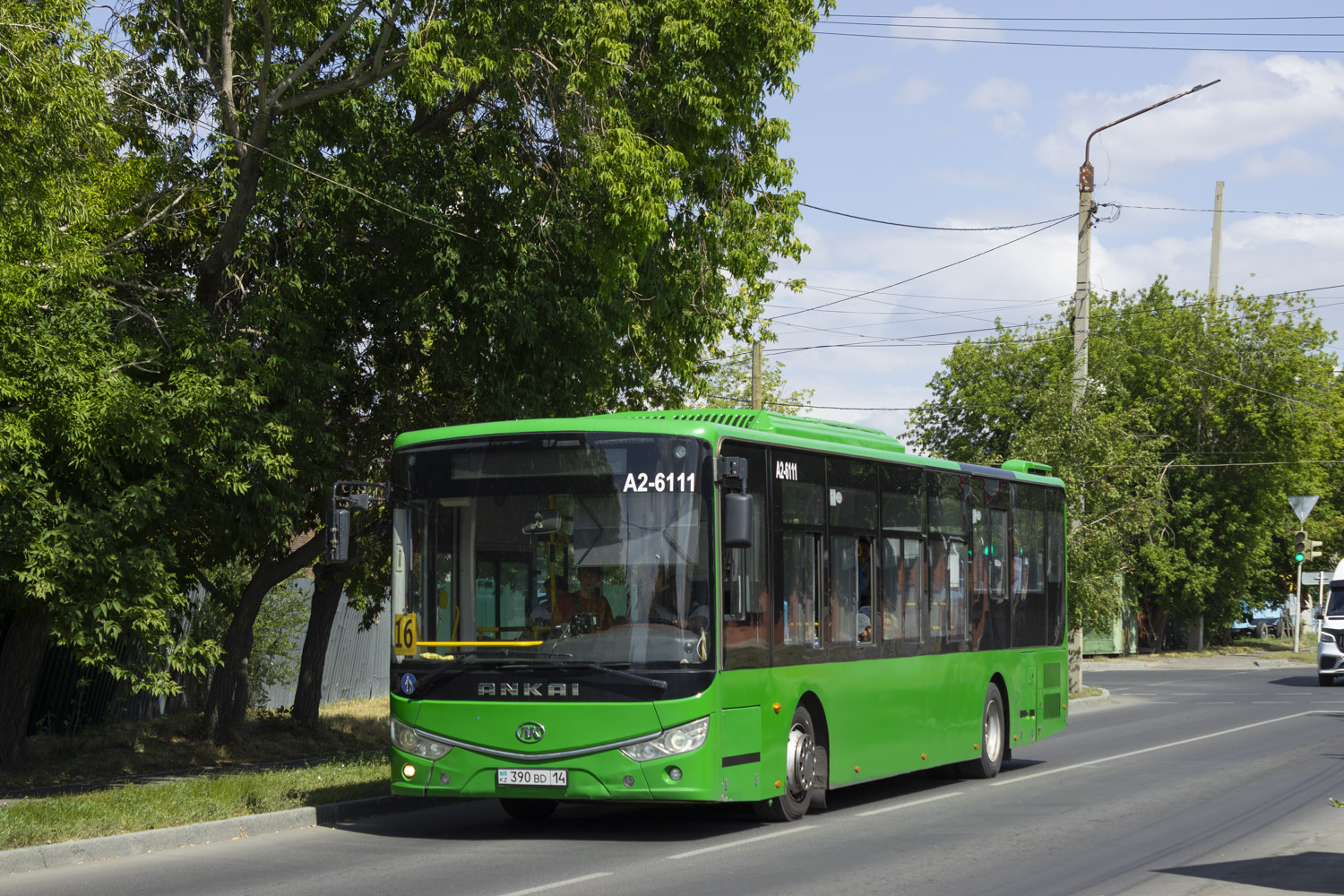 Pavlodar, Ankai HFF6127GZ-4 (SaryarkaAvtoProm) # A2-6111