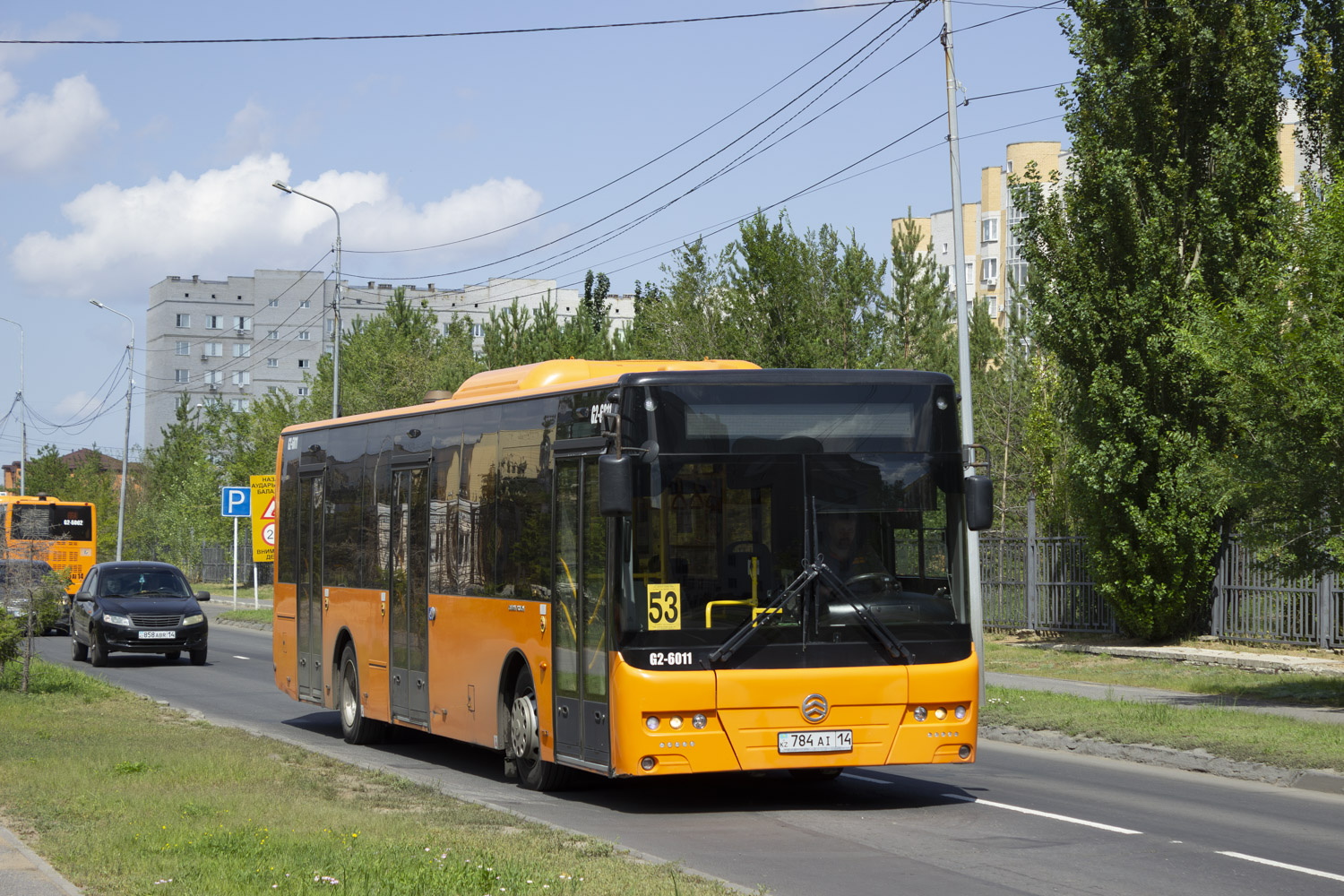 Pavlodar, Golden Dragon XML6125CR (Hyundai Trans Auto) # G2-6011