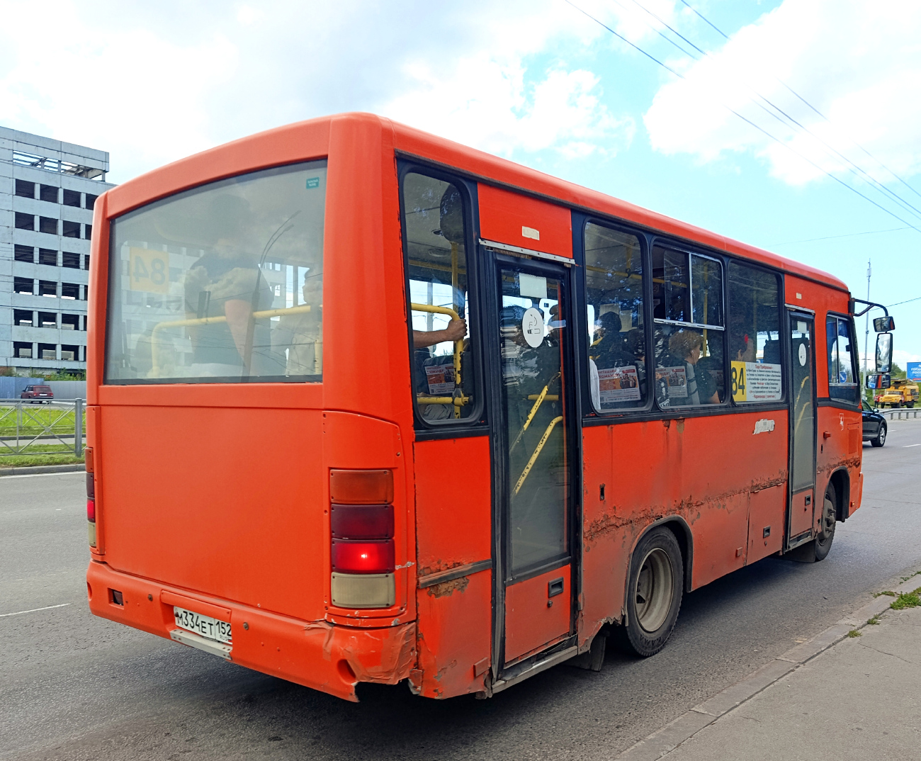 Ульяновск, ПАЗ-320402-05 "Вектор" № М 334 ЕТ 152