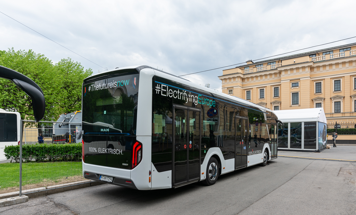 Москва, MAN 12C Lion's City 12 E NL367 № M-AN 7294; Санкт-Петербург — II Международный транспортный фестиваль "SPbTransportFest-2021"