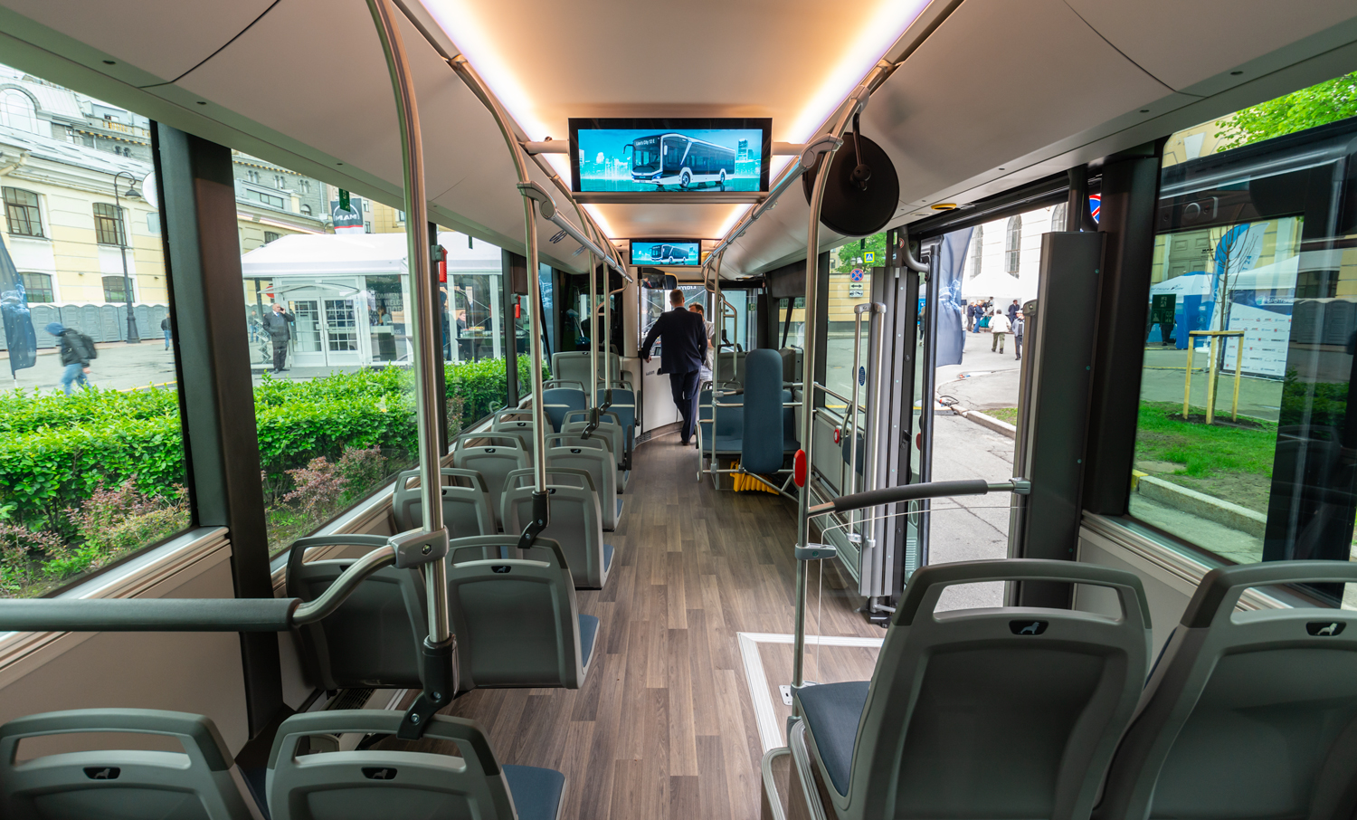 Москва, MAN 12C Lion's City 12 E NL367 № M-AN 7294; Санкт-Петербург — II Международный транспортный фестиваль "SPbTransportFest-2021"