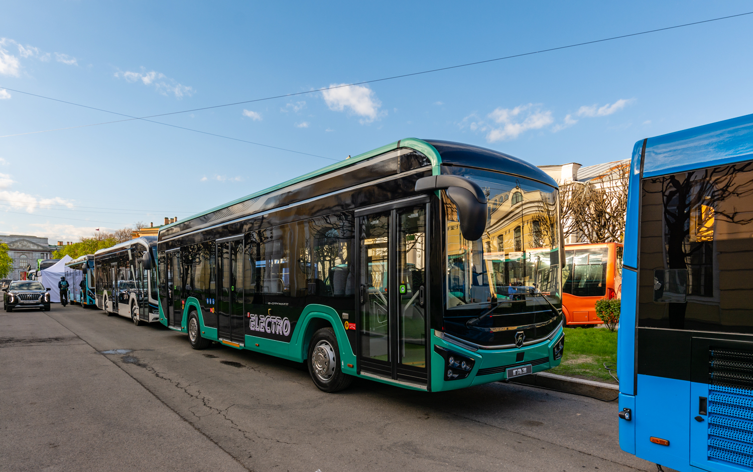 Ликино-Дулёво, ЛиАЗ-L01R35 e-Citymax 12 № [L01R35-1]; Санкт-Петербург — III Международный транспортный фестиваль "SPbTransportFest-2022"