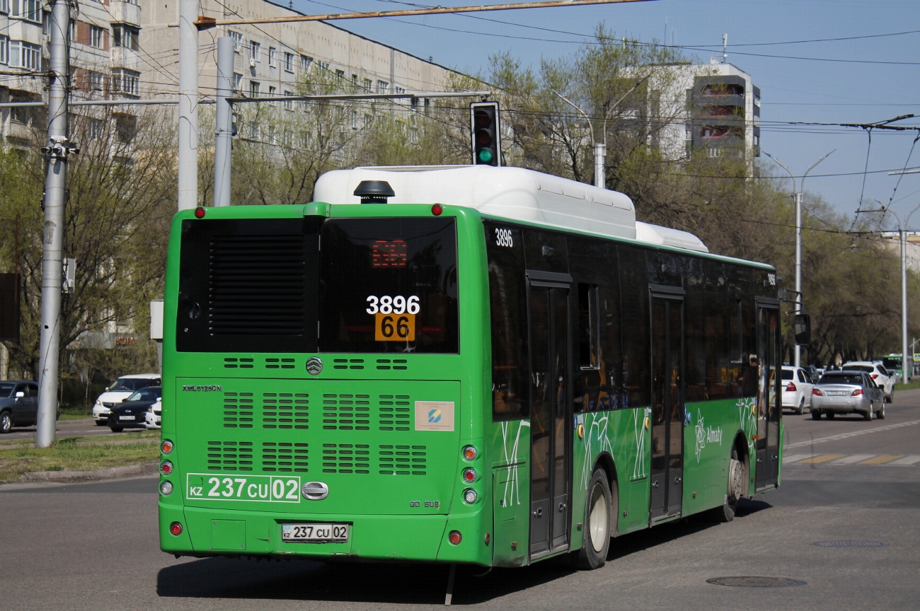 Almaty, Golden Dragon XML6125CN (Hyundai Trans Auto) # 3896