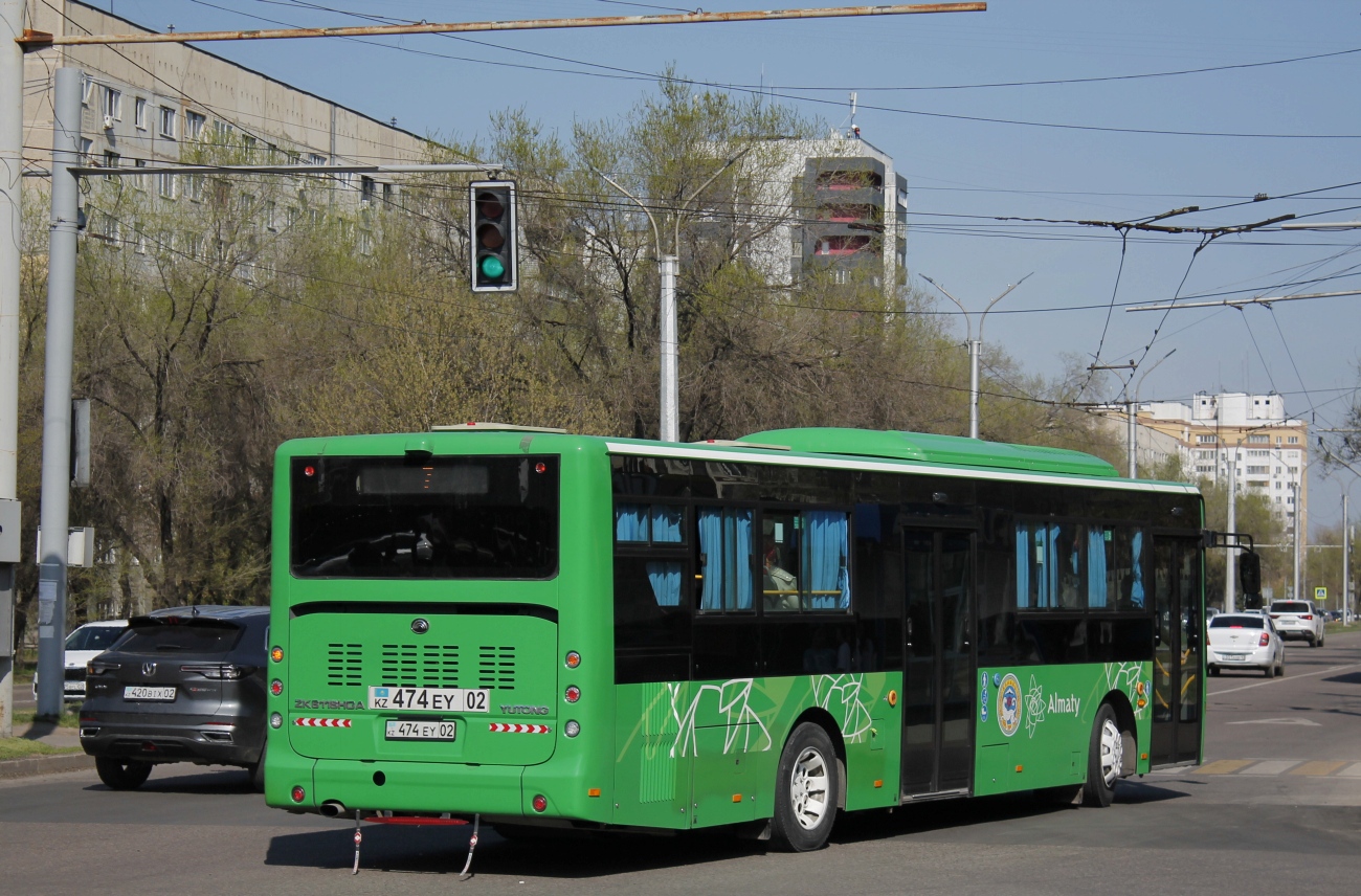 Almaty, Yutong ZK6118HGA (QazTehna) # 474 EY 02