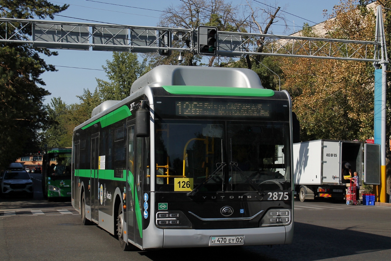 Almaty, Yutong ZK6126HG (QazTehna) # 2875