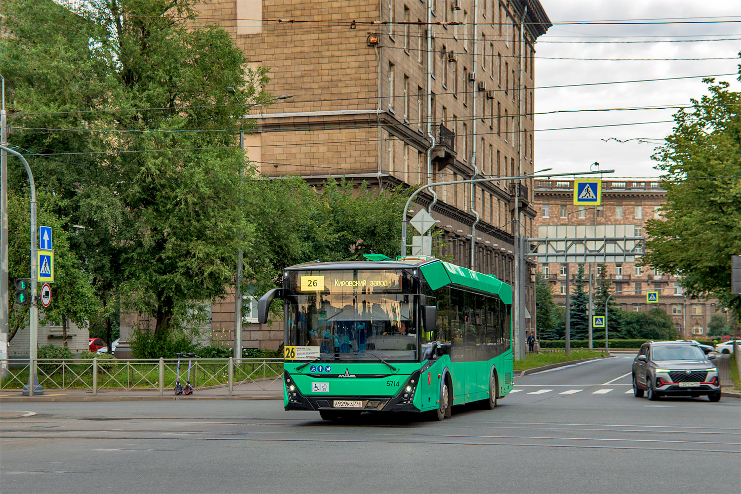 Saint Petersburg, MAZ-303.E23 # 5714