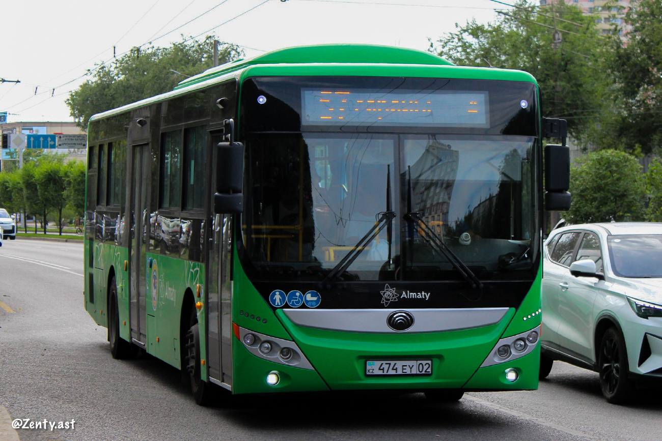Almaty, Yutong ZK6118HGA (QazTehna) # 474 EY 02