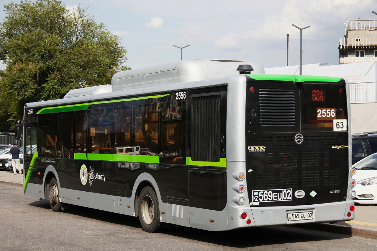 Almaty, Golden Dragon XML6125CN (Hyundai Trans Auto) # 2556