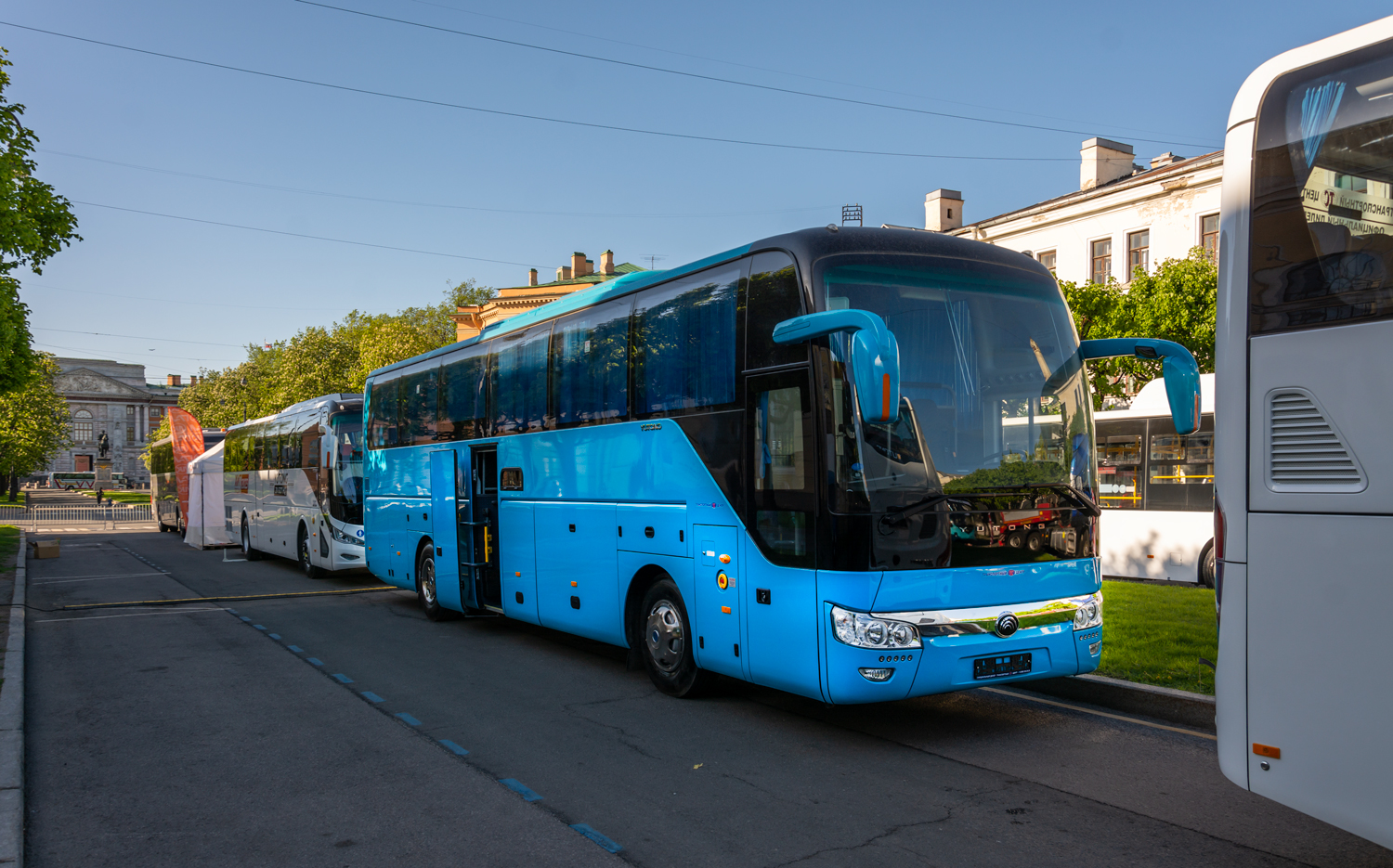 Saint Petersburg, Yutong ZK6122H9 # [6122H9-3990]; Saint Petersburg — IV International transport festival "SPbTransportFest-2023"