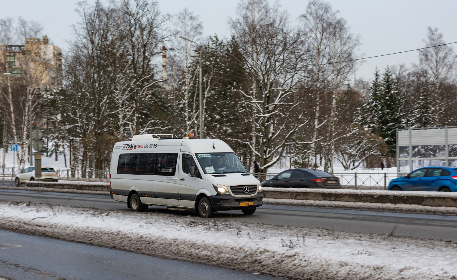 Saint Petersburg, Luidor-223602 (MB Sprinter) # ОС 866 77