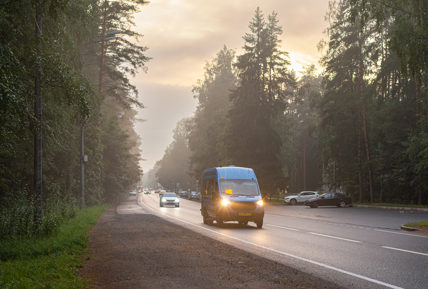 Saint Petersburg, Ford Transit FBD (Sollers) # 9647