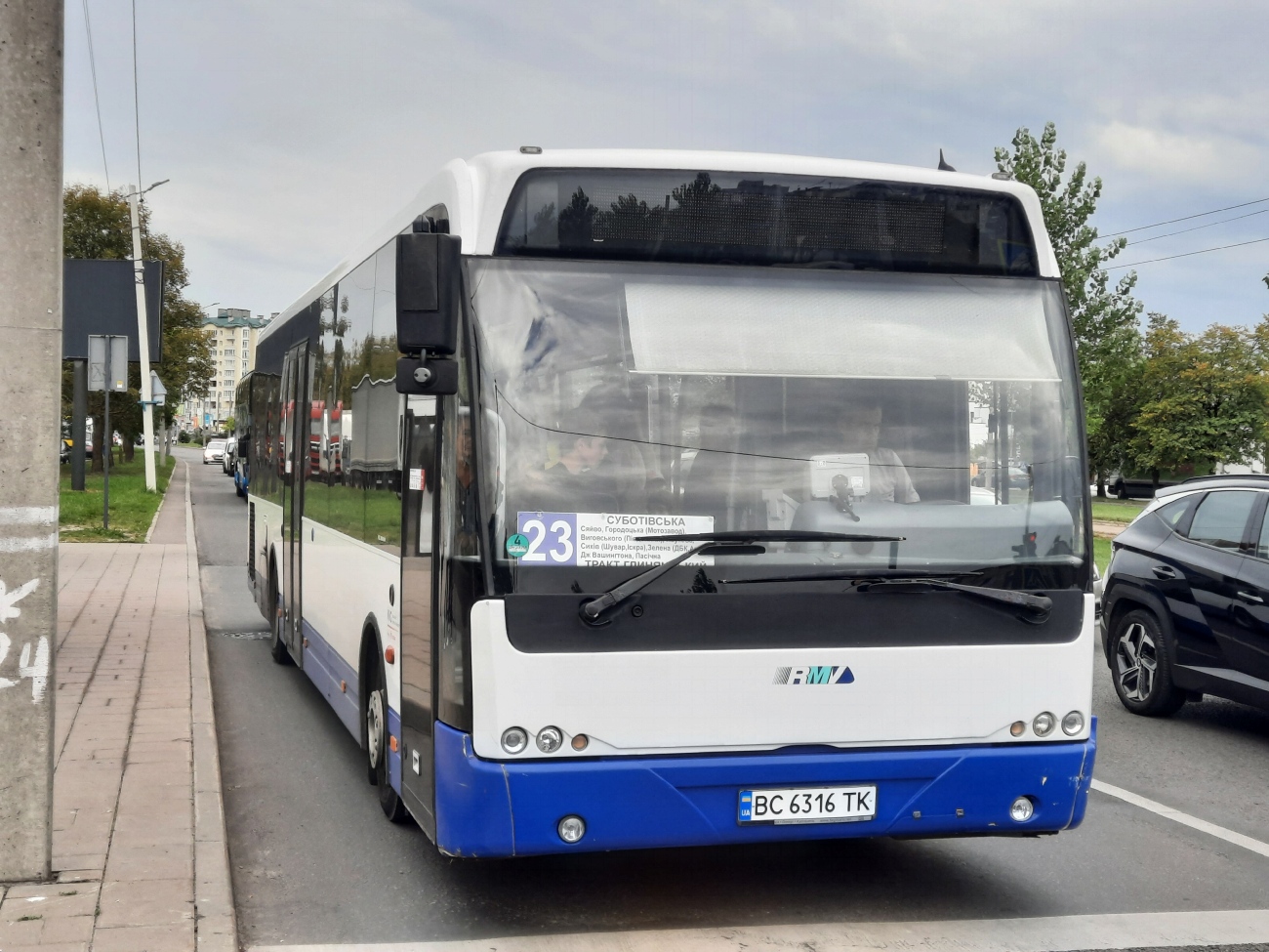 Lemberg, VDL Berkhof Ambassador 200 Nr. ВС 6316 ТК