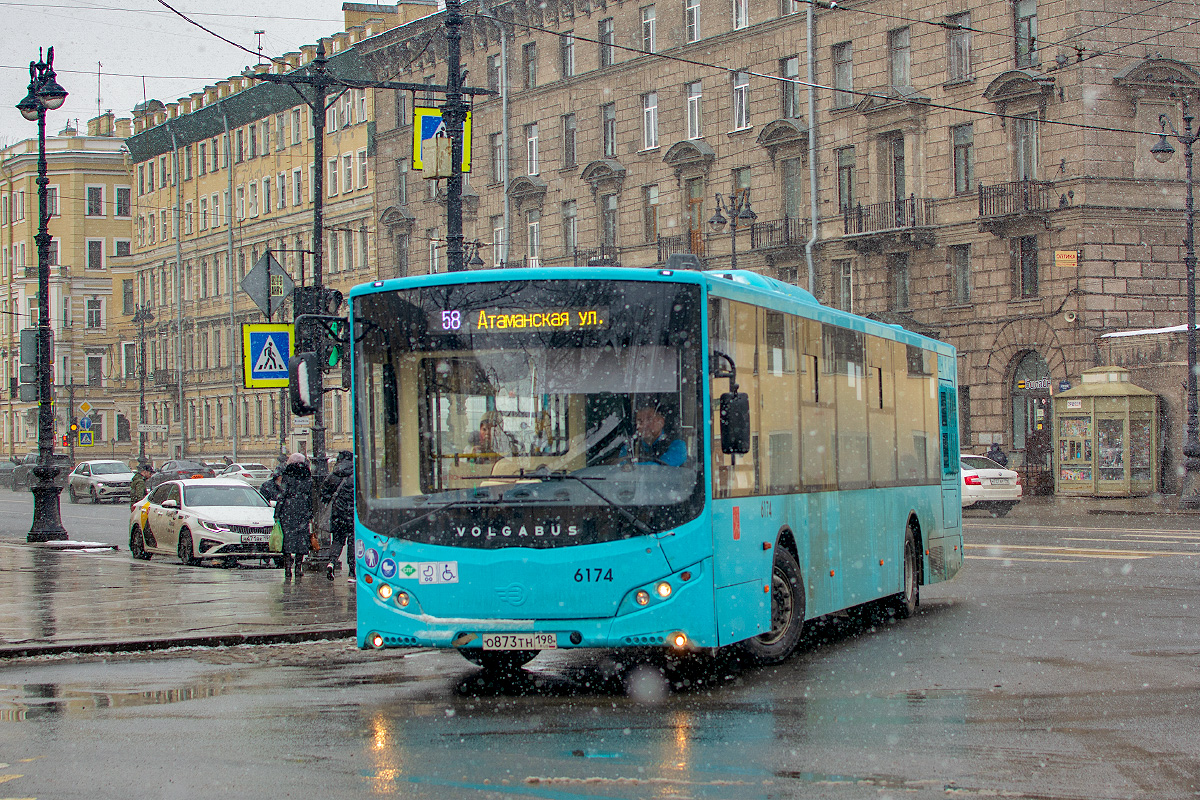 Saint Petersburg, Volgabus-5270.G2 (LNG) # 6174