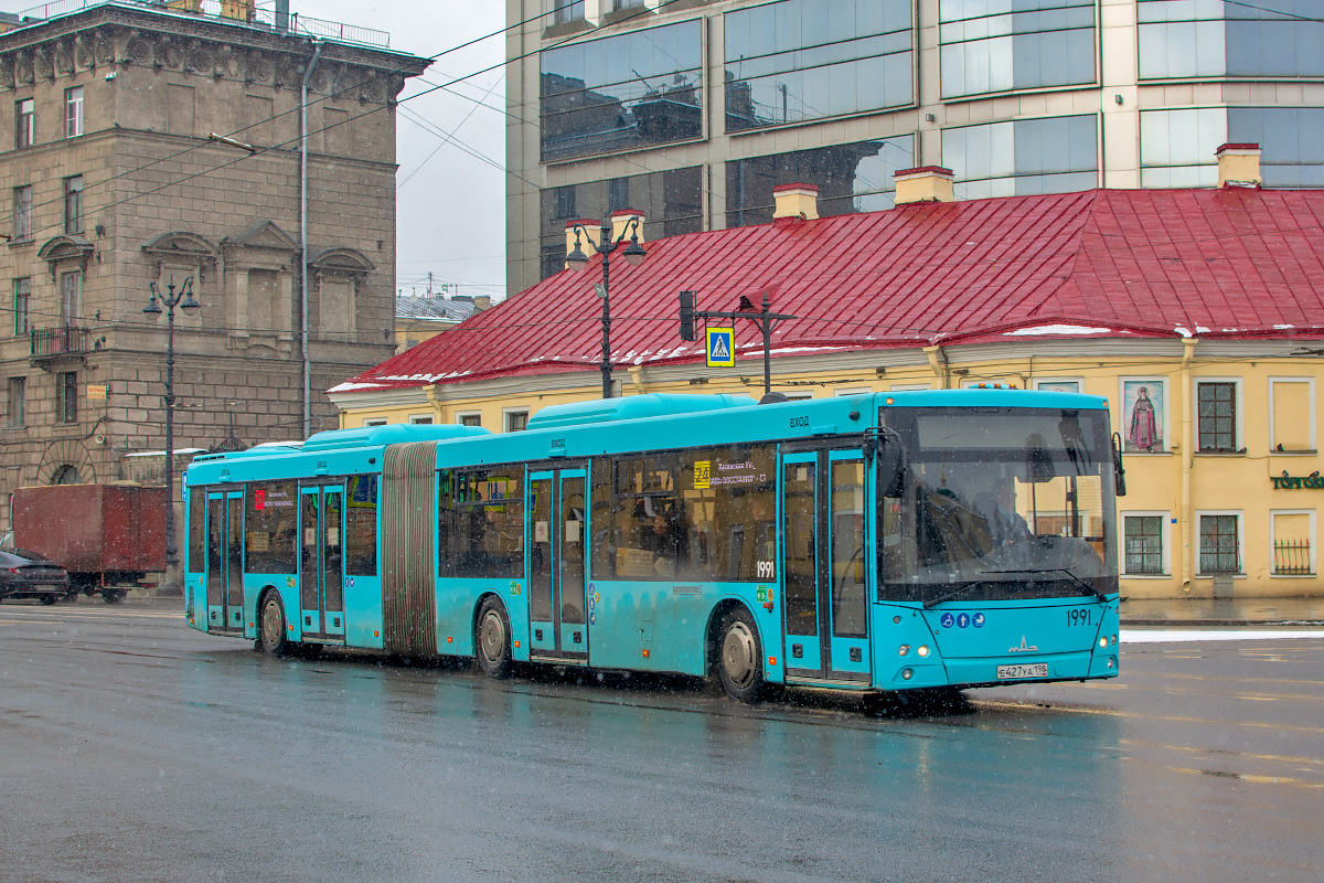 Санкт-Пецярбург, МАЗ-216.066 № 1991
