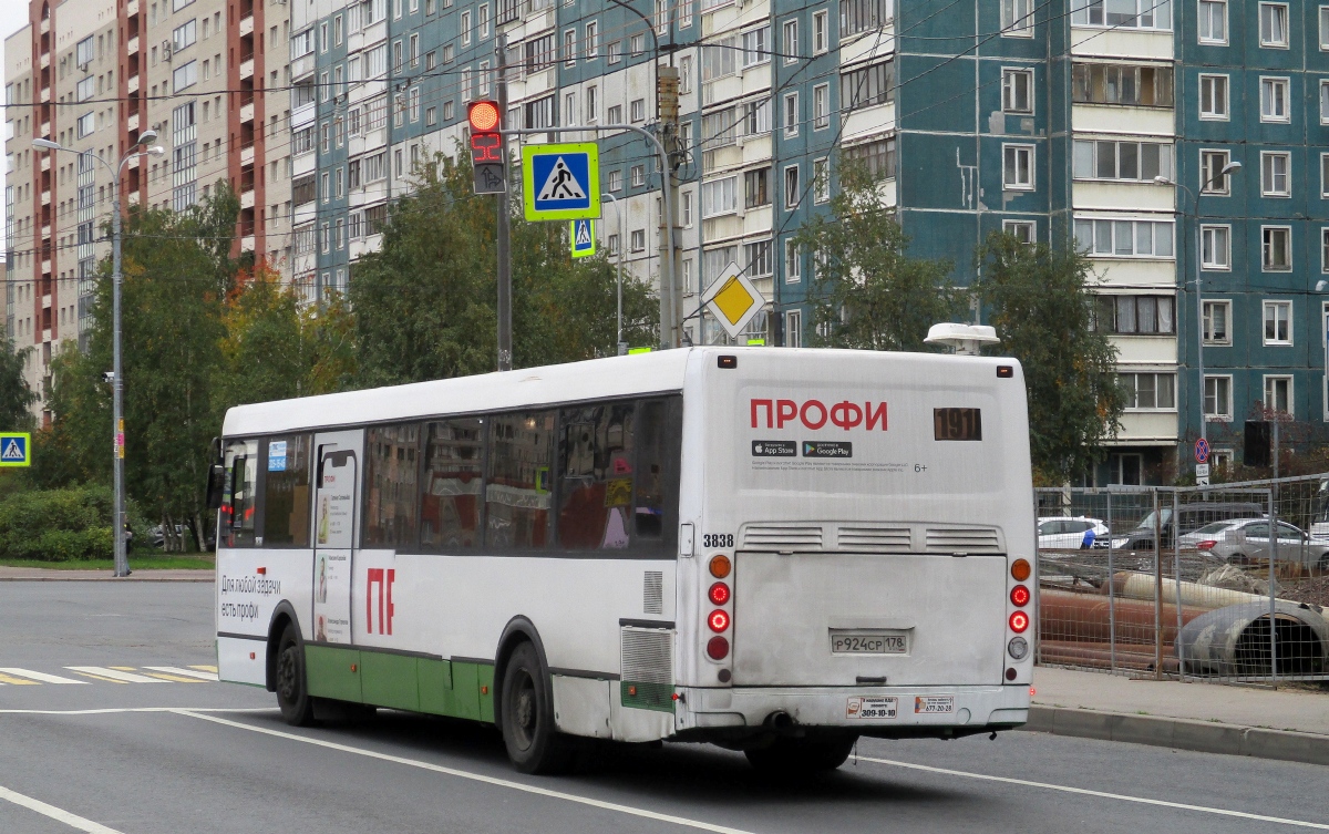 Saint Petersburg, LiAZ-5293.60 # 3838