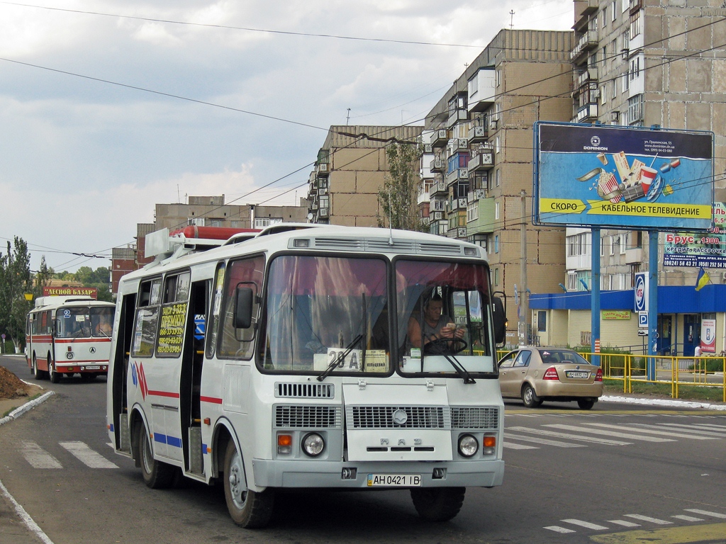 Donetsk Oblast, PAZ-32054 # АН 0421 ІВ