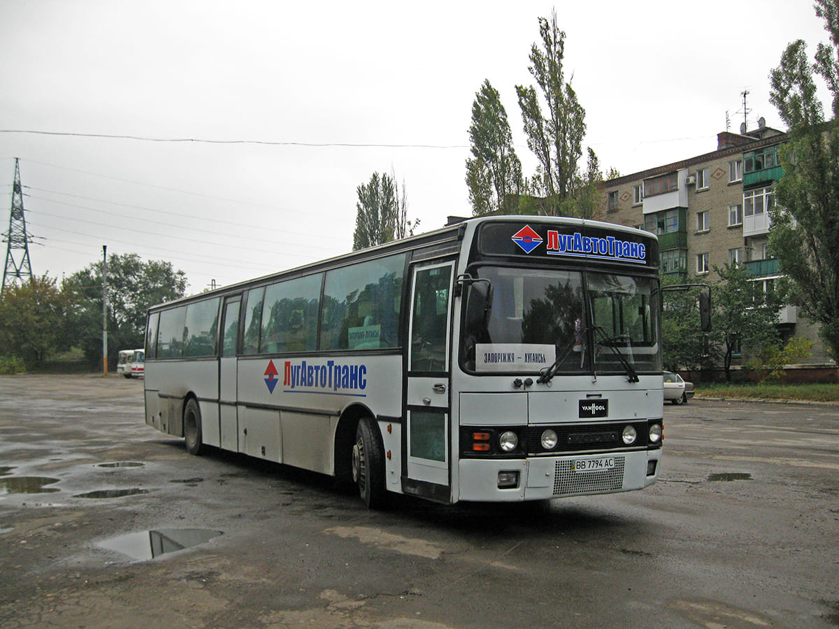 Луганск, Van Hool T8 Alizée 210 № ВВ 7794 АС