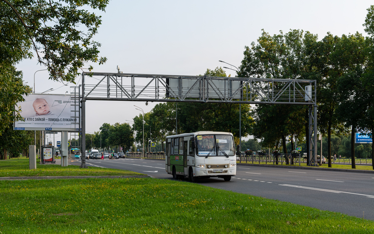 Saint Petersburg, PAZ-320402-05 "Vector" # В 501 СН 198