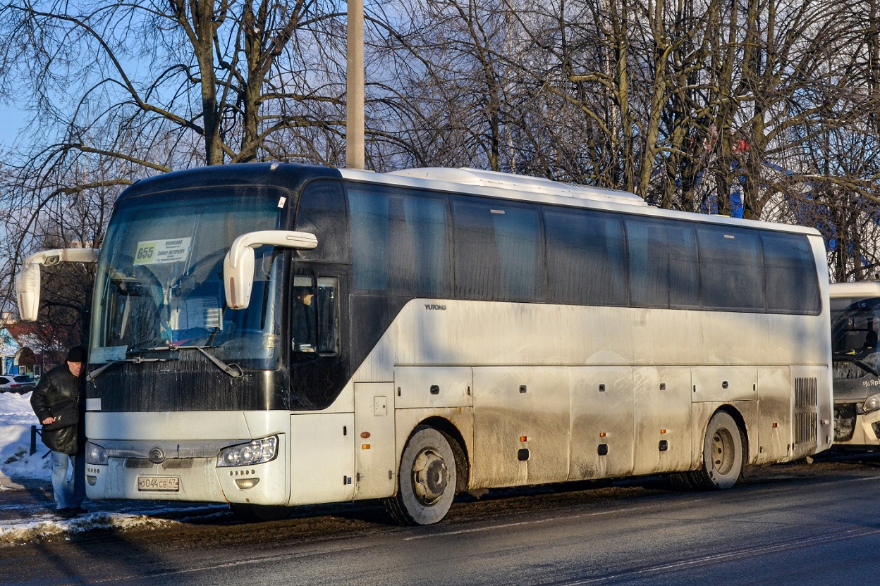 Volosovo, Yutong ZK6122H9 # О 044 СВ 47