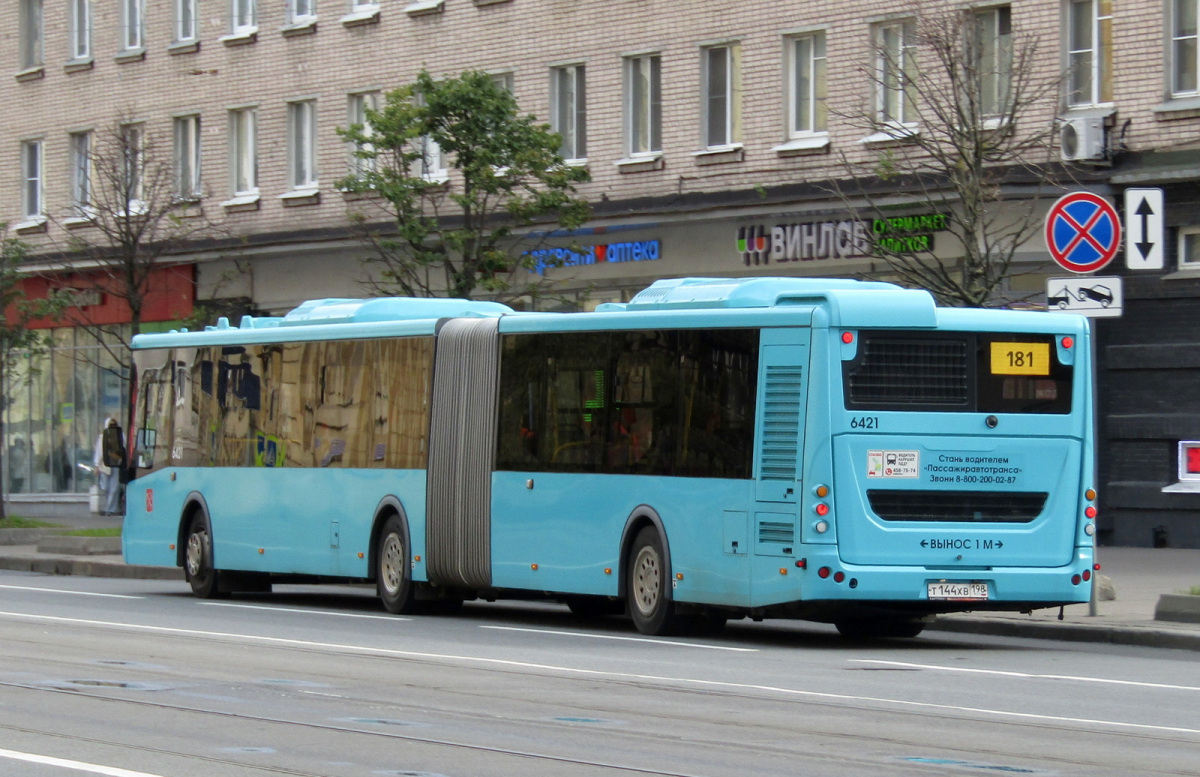 Saint Petersburg, LiAZ-6213.65 # 6421