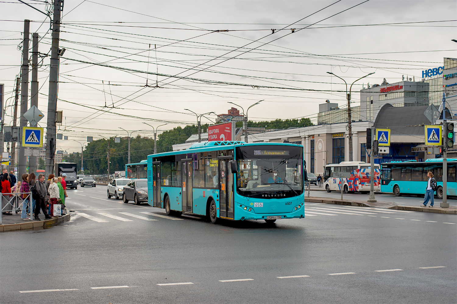 Санкт-Пецярбург, Volgabus-5270.G4 (LNG) № 6507