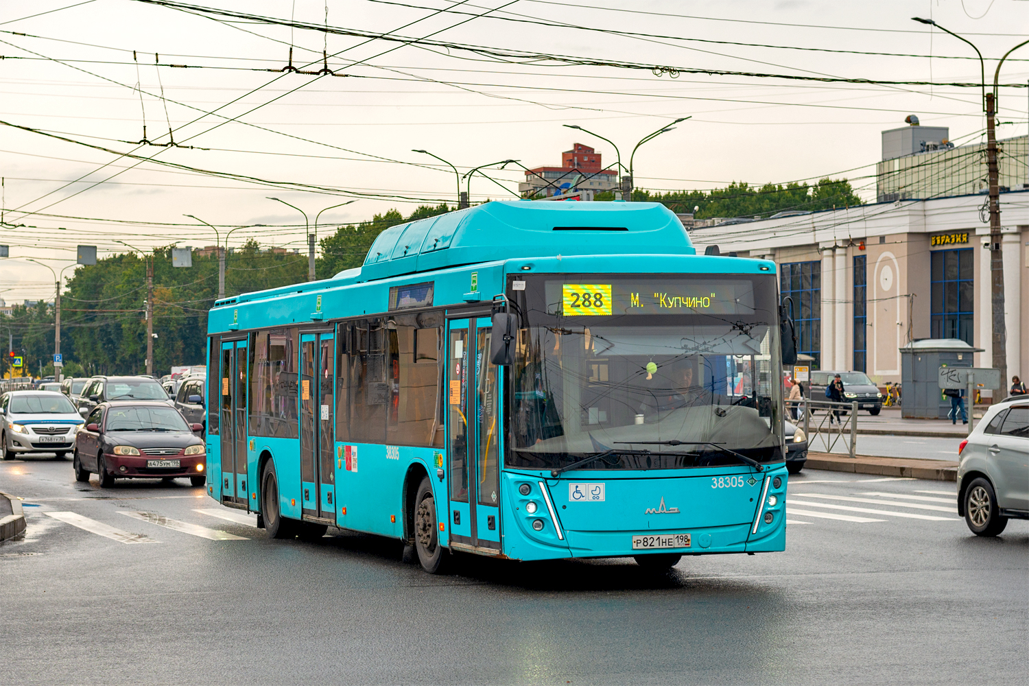 Saint Petersburg, MAZ-203.948 # 38305