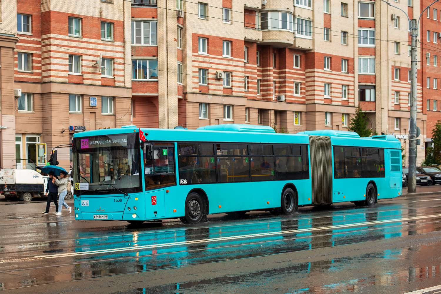 Saint Petersburg, MAZ-216.066 # 1538