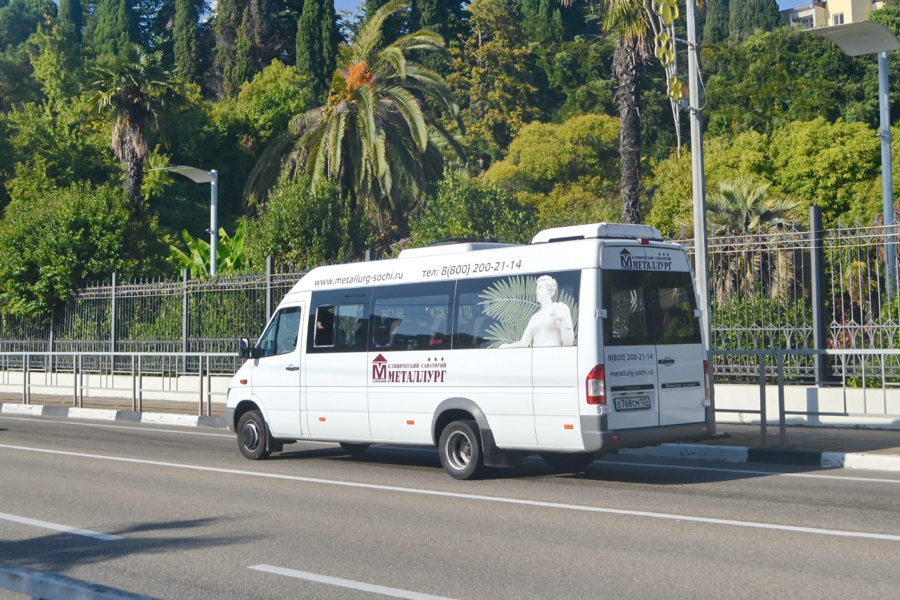 Sochi, Luidor-223237 (MB Sprinter Classic) # Е 768 СМ 123