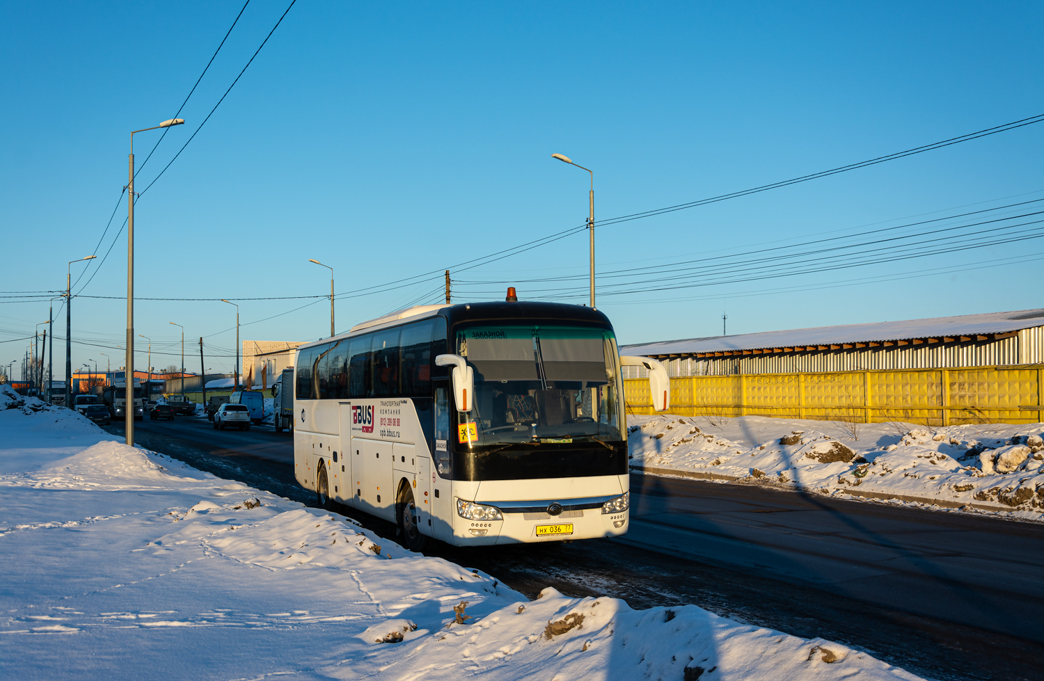 Saint Petersburg, Yutong ZK6122H9 # НХ 036 77