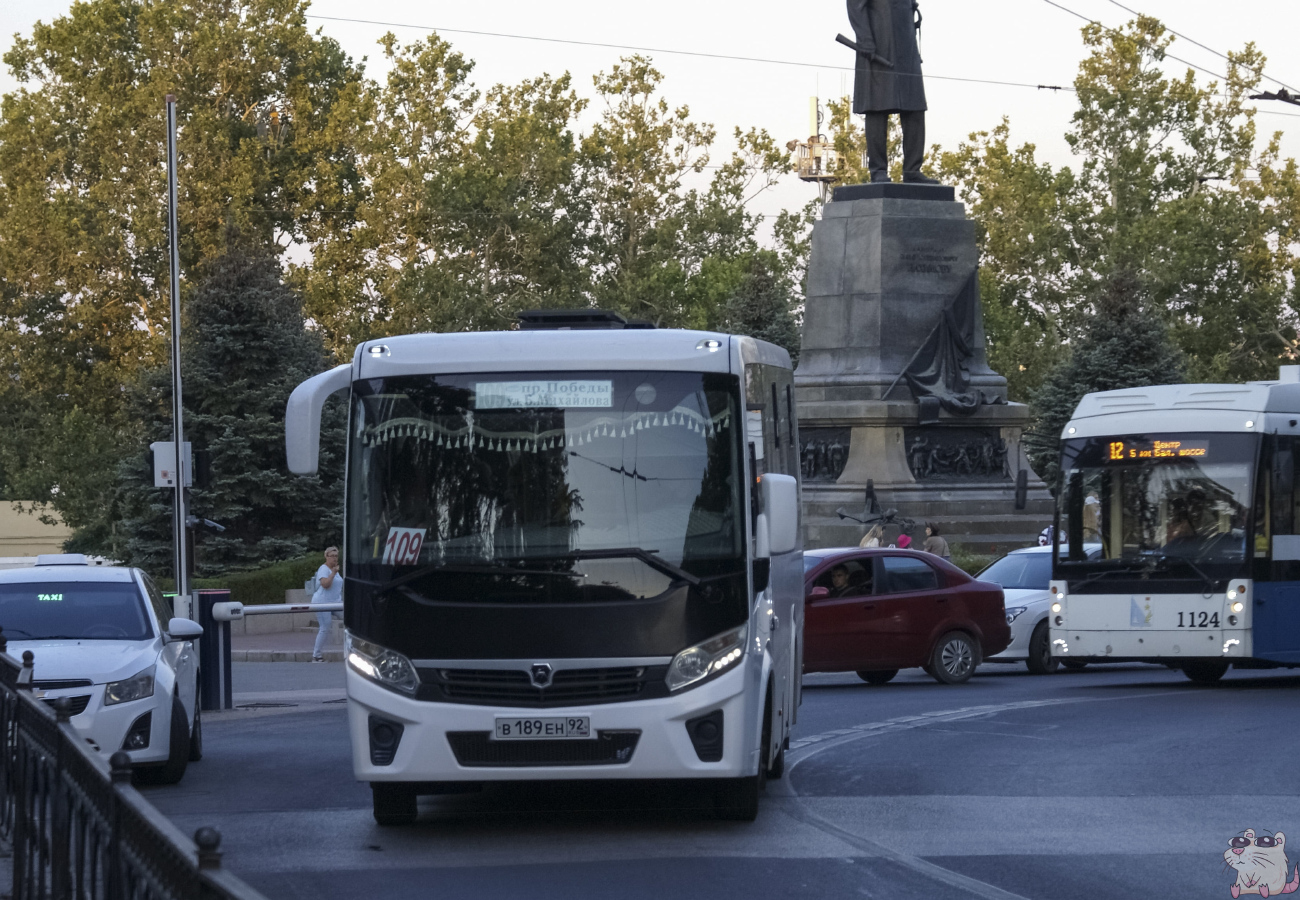 Sevastopol, PAZ-320435-04 "Vector Next" Nr. В 189 ЕН 92