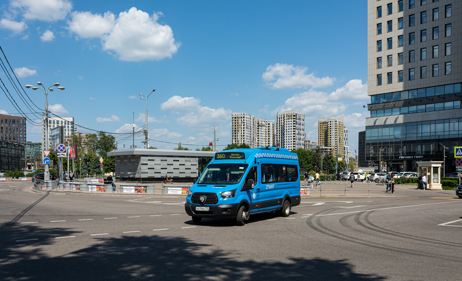 Moscow, Nizhegorodets-222708 (Ford Transit FBD) # 1776007