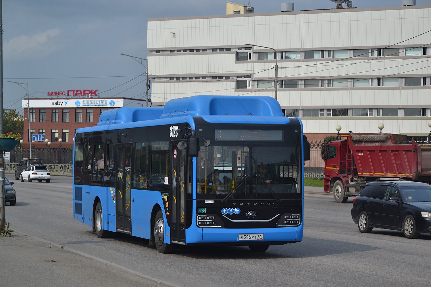Petropavlovsk-Kamchatsky, Yutong ZK6116HG (CNG) # 3120