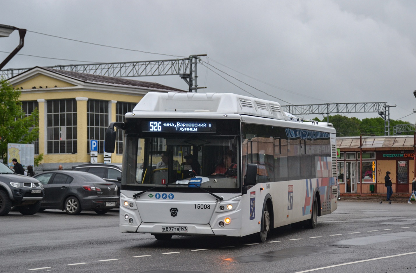 Gatchina, LiAZ-5292.67 (CNG) # 15008