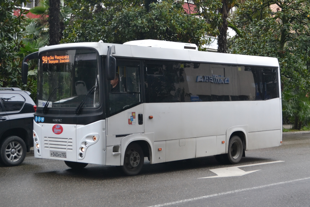 Sochi, SIMAZ-2258 # Р 343 ХО 123
