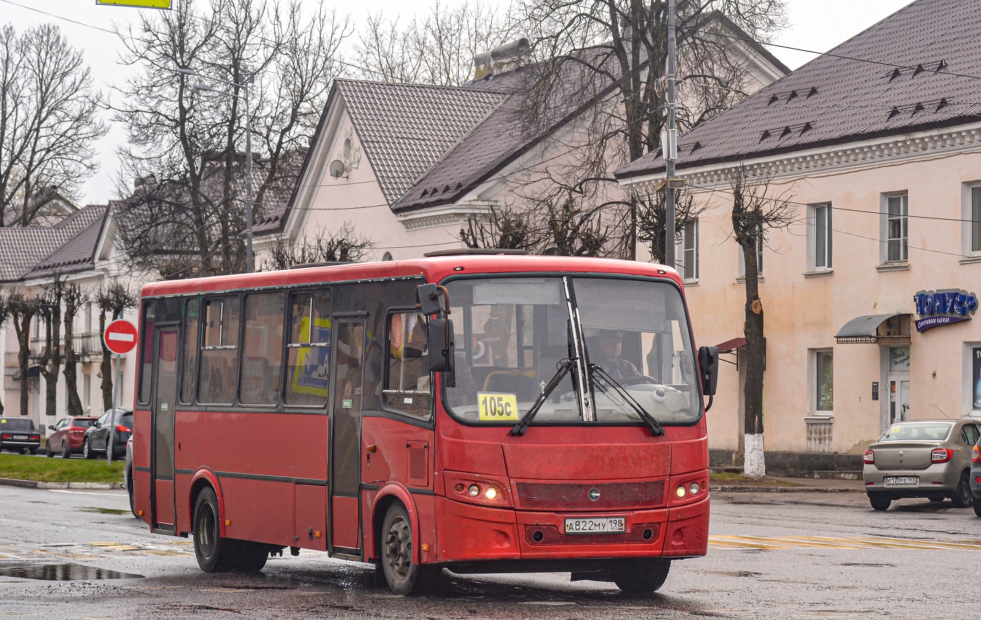 Сланцы, ПАЗ-320412-04 "Вектор" № А 822 МУ 198