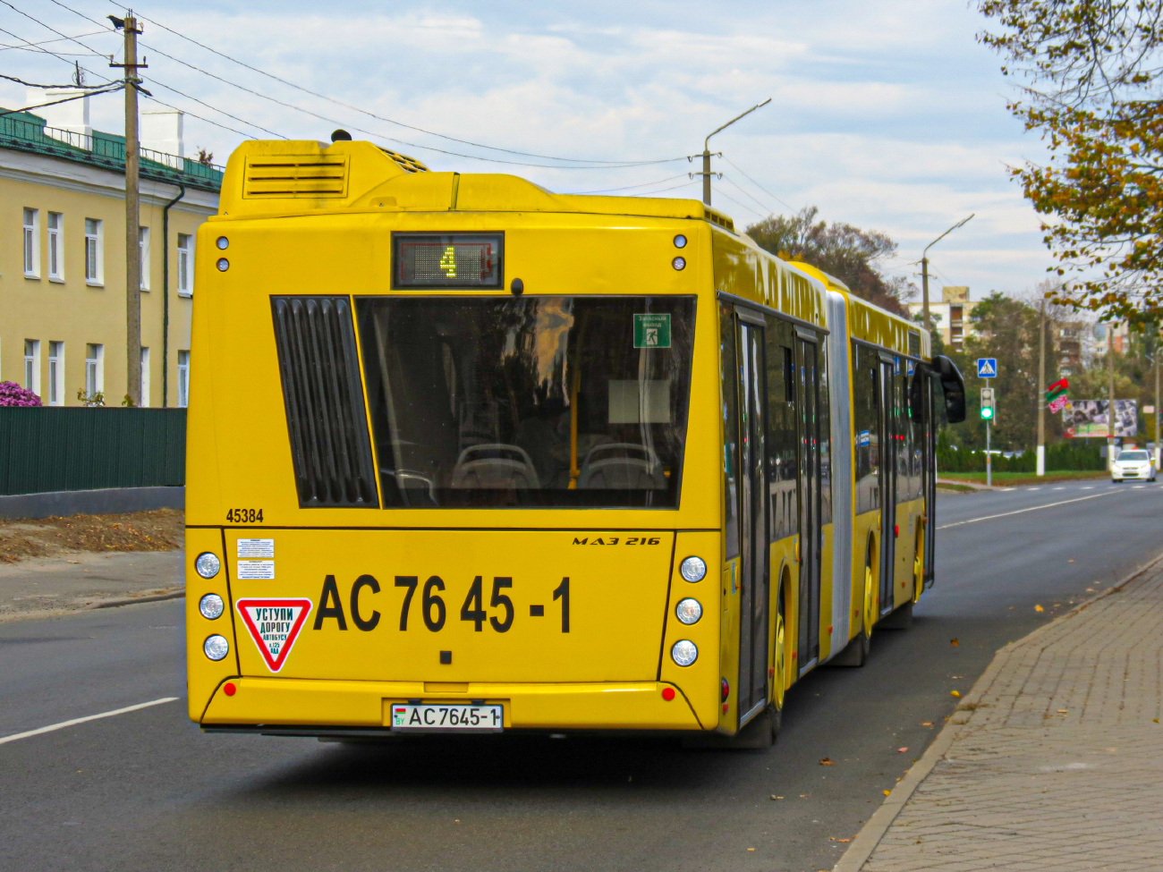 Pinsk, MAZ-216.047 No. 45384