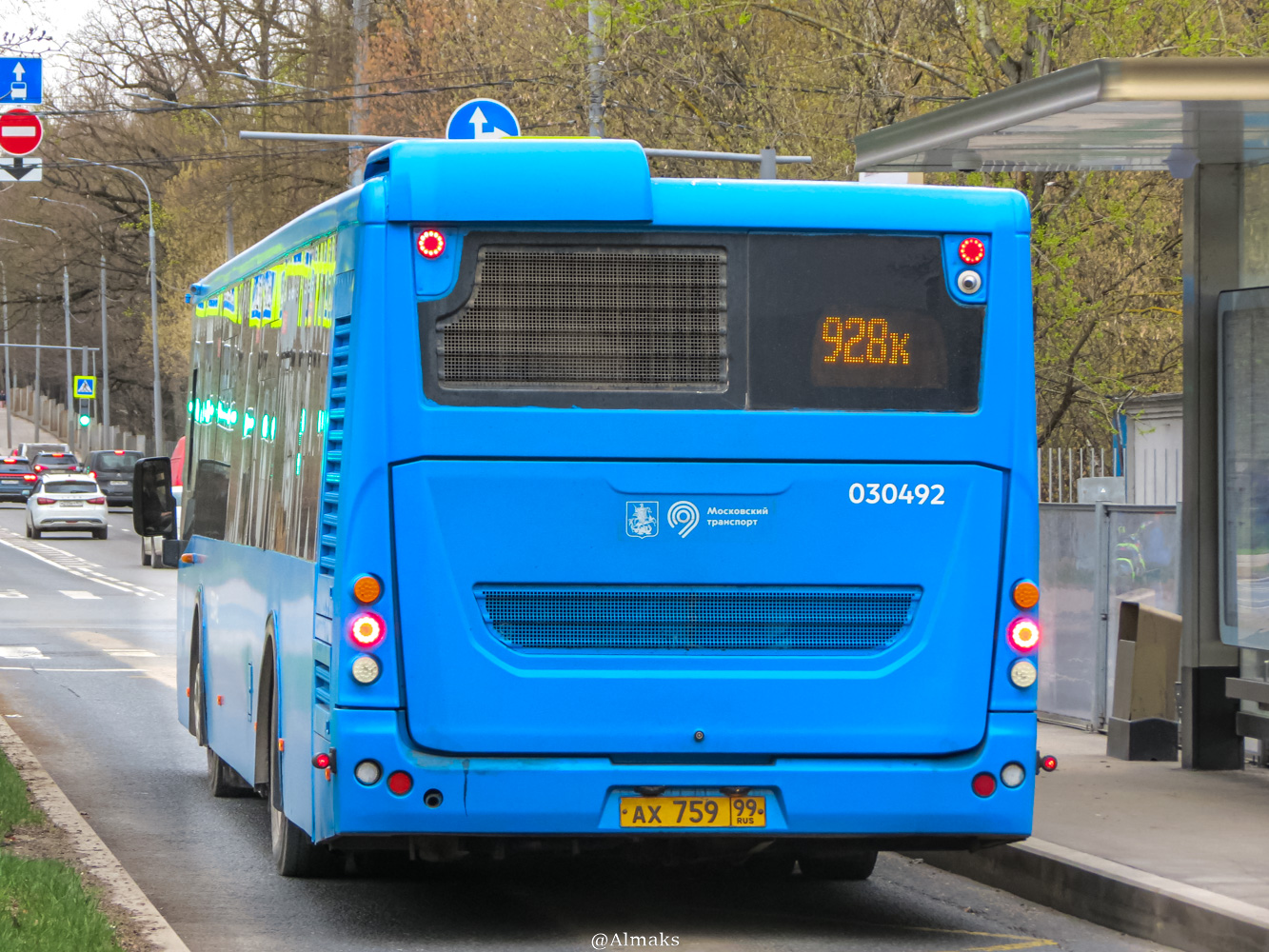 Moscow, LiAZ-5292.22 # 030492